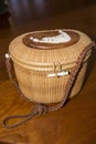 A modern Nantucket Lightship basket