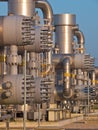 Modern natural gas processing plant Royalty Free Stock Photo
