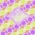 Netrivail abstract floral geometric pattern, background Royalty Free Stock Photo