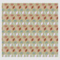 Netrivail abstract floral geometric pattern, background, vector seamless Royalty Free Stock Photo