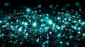 Modern Network Connection Structure, Digital Data Visualization Royalty Free Stock Photo