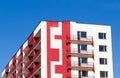 Modern and new apartment building. Royalty Free Stock Photo