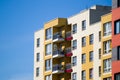 Modern and new apartment building. Royalty Free Stock Photo