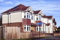 Modern new build terraced houses Royalty Free Stock Photo