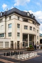 Modern new city hall in Bad Ragaz, Switzerland