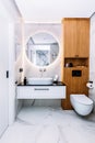 Modern new luxury bathroom. Interior design Royalty Free Stock Photo