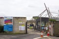 The modern North Down Borough Council Recycling Centre