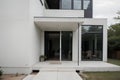 Modern Oasis Captivating Contemporary Porch Design.AI Generated