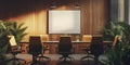 Modern Office Board Room Royalty Free Stock Photo