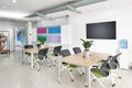 Modern office boardroom interior Royalty Free Stock Photo