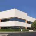 Modern office building with blue sky Royalty Free Stock Photo