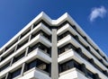 Modern office building with blue sky Royalty Free Stock Photo
