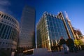 Modern office building, Canary Wharf Royalty Free Stock Photo