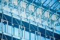 Modern office building facade - glass and steel Royalty Free Stock Photo