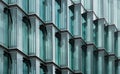 Modern office building glass facade Royalty Free Stock Photo