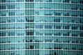 Modern office building glass wall front view close-up Royalty Free Stock Photo