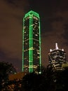 Modern Office Building at Night Royalty Free Stock Photo