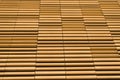 Modern office building with timber facade Royalty Free Stock Photo