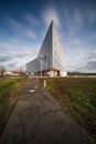 A modern office building wall Royalty Free Stock Photo