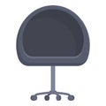 Modern office chair icon cartoon vector. Design lounge Royalty Free Stock Photo