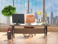 Modern office interion Royalty Free Stock Photo