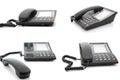 Modern office phones pack Royalty Free Stock Photo