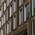 Office building architecture: London, Kings cross Royalty Free Stock Photo