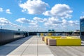 Modern office terrace in Angel, London