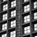 Modern offices building - detail Royalty Free Stock Photo