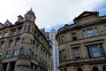 Modern and old architecture in Mnachester, England Royalty Free Stock Photo