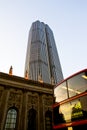 Modern and old buildings in London