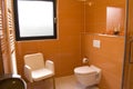 Modern Orange Bathroom