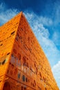 Modern orange building