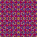 Modern Ornate Vibrant Seamless Pattern