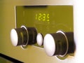 Modern oven controls Royalty Free Stock Photo