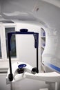 Modern panoramic dental X ray machine diagnostics in dentistry. CBCT Cone Beam Computed Tomography medical technique uses cone Royalty Free Stock Photo