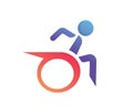 Modern Passionate Disability People Support Logo