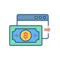 Modern Payment Gateway Graphic Representation