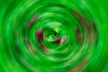 Modern Perspective Swirl Line Color Design Green Swirl Background