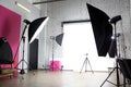 Modern photo studio