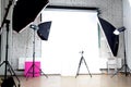 Modern photo studio Royalty Free Stock Photo