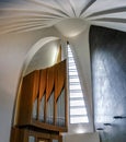 Modern pipe organ in renovated building of conservatory