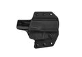 Modern plastic holster for gun isolate on white background