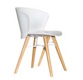 Modern plastic kitchen chair