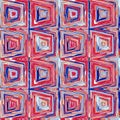 Ditzy pixel abstract rainbow seamless pattern backdrop. Modern playful variegated repeating graphic design for kids