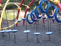 Playground at Cedar Lake recreation beach, Sturbridge, Ma