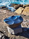 Modern Polished Stone Sculpture, Bondi, Australia