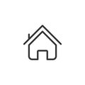 Home Line Icon Design