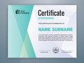 Modern Professional Certificate Template