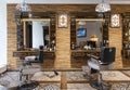 Modern professional hair salon or barber shop for men in Riga